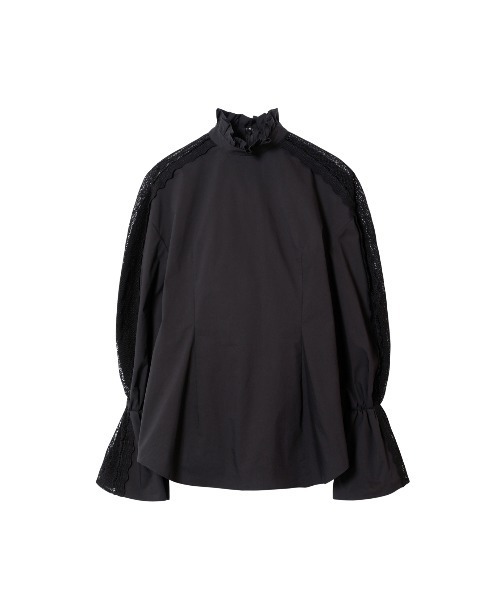 LE CIEL BLEU（ルシェルブルー）の「Round Form Shaped Blouse（シャツ 