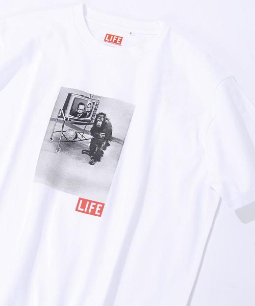 coen（コーエン）の「LIFE(ライフ)別注フォトプリントTシャツ(一部WEB限定カラー)(フォトT）（Tシャツ/カットソー・メンズ・その他4/その他2/その他3/その他1/ブラック/ホワイト・LARGE/SMALL/MEDIUM/X-LARGE）」の19枚目の写真