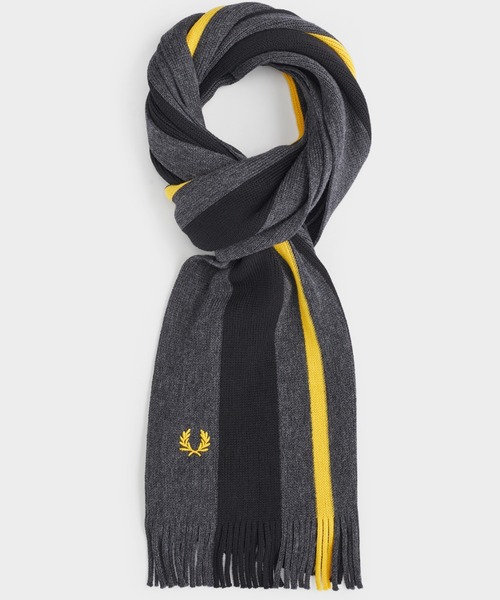 FRED PERRY（フレッドペリー）の「Bomber Tipped Raschel Scarf（マフラー）」 WEAR