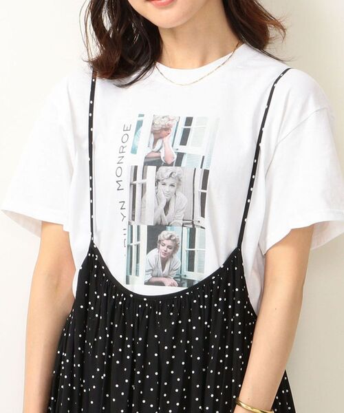GOOD ROCK SPEED(グッドロックスピード)の「【SHIPS any別注】GOOD ROCK SPEED:Marilyn Monroe フォトプリントTEE(Tシャツ/カットソー・レディース・ホワイト/ブルー/ピンク・ONE SIZE)」の12枚目の写真