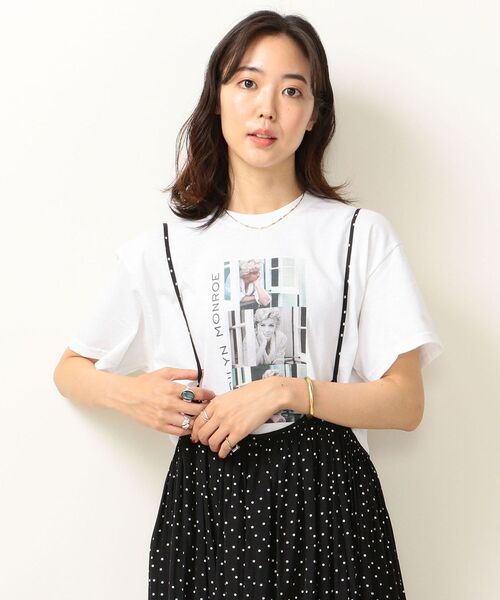 GOOD ROCK SPEED(グッドロックスピード)の「【SHIPS any別注】GOOD ROCK SPEED:Marilyn Monroe フォトプリントTEE(Tシャツ/カットソー・レディース・ホワイト/ブルー/ピンク・ONE SIZE)」の19枚目の写真