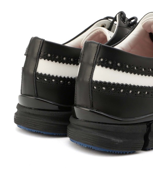 MEN'S BIGI（メンズビギ）の「【HIROSHI TSUBOUCHI×Men's Bigi】ウィングチップレザースニーカー（スニーカー・メンズ・ホワイト/ブラック/ブラック系その他・01/02/03）」の5枚目の写真