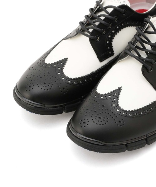 MEN'S BIGI（メンズビギ）の「【HIROSHI TSUBOUCHI×Men's Bigi】ウィングチップレザースニーカー（スニーカー・メンズ・ホワイト/ブラック/ブラック系その他・01/02/03）」の14枚目の写真