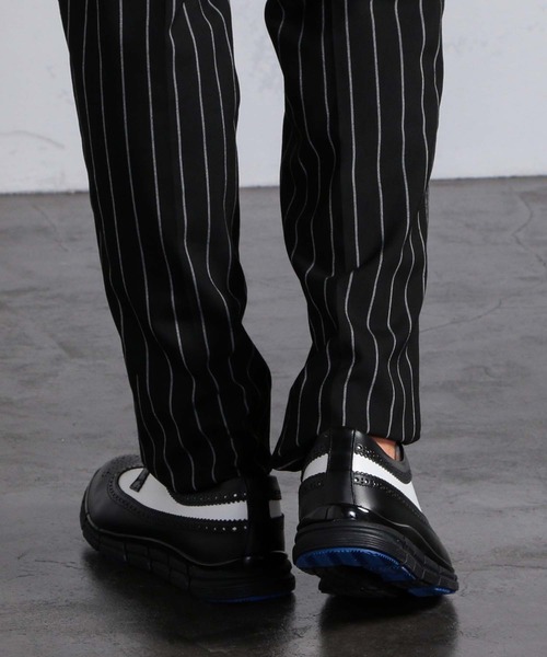 MEN'S BIGI（メンズビギ）の「【HIROSHI TSUBOUCHI×Men's Bigi】ウィングチップレザースニーカー（スニーカー・メンズ・ホワイト/ブラック/ブラック系その他・01/02/03）」の21枚目の写真