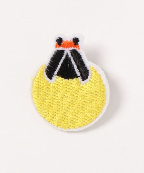 回転式セーフティピン刺繍ブローチ ほたるさん キッズ バッジ Insect Collection インセクトコレクション のファッション通販 Zozotown