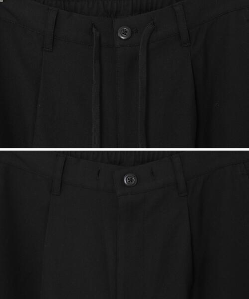 coen（コーエン）の「TRストレッチテーパードイージーパンツ（その他パンツ・メンズ・ブラック/ブラウン・SMALL/MEDIUM/LARGE/X-LARGE）」の15枚目の写真