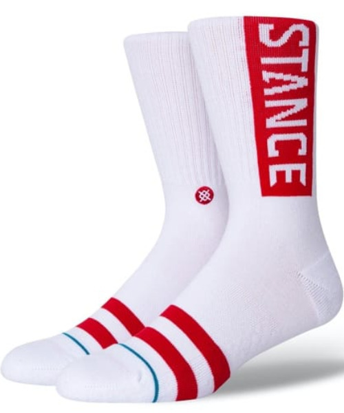 STANCE(スタンス)の「STANCE/スタンス ソックス OG M556D17OGG(ソックス/靴下・メンズ・ホワイト/ライトブルー/ブラック/ブラック×レッド/ブルー系その他/アーミー/ホワイト×レッド/グリーン系カモフラージュ/ダークブルー/グレー/ピンク/ブラック系その他・S/L)」の2枚目の写真