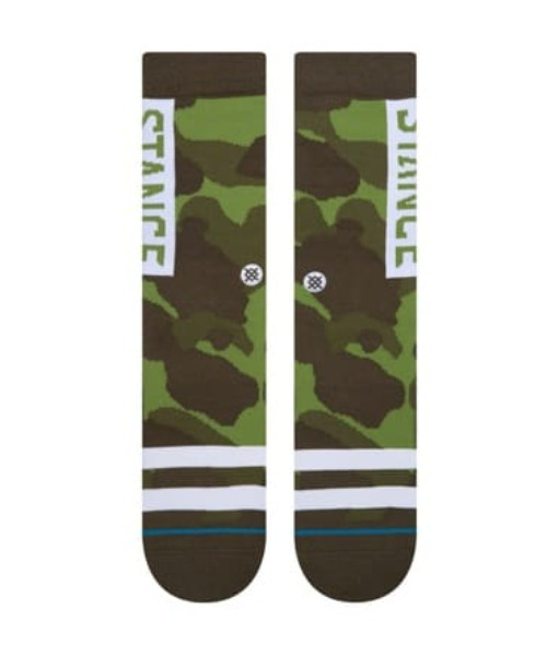 STANCE(スタンス)の「STANCE/スタンス ソックス OG M556D17OGG(ソックス/靴下・メンズ・ホワイト/ライトブルー/ブラック/ブラック×レッド/ブルー系その他/アーミー/ホワイト×レッド/グリーン系カモフラージュ/ダークブルー/グレー/ピンク/ブラック系その他・S/L)」の20枚目の写真