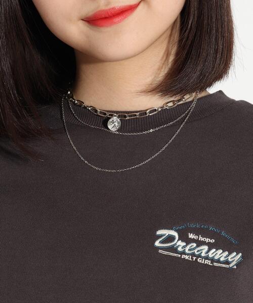 PINK-latte（ピンクラテ）の「3連チェーンネックレス太（ネックレス・キッズ・シルバー・00）」の6枚目の写真