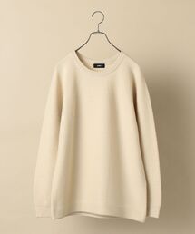 SHIPS | SHIPS:【洗えるニット】WHOLEGARMENT ワッフル クルーネック ニット(ニット/セーター)