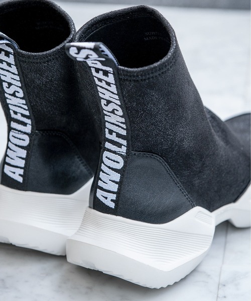 JOHNNY WOLF(ジョニーウルフ)の「SPACE BOOTS(スペース ブーツ)スニーカー ブーツ(スニーカー・メンズ・ブラック・41/43)」の5枚目の写真