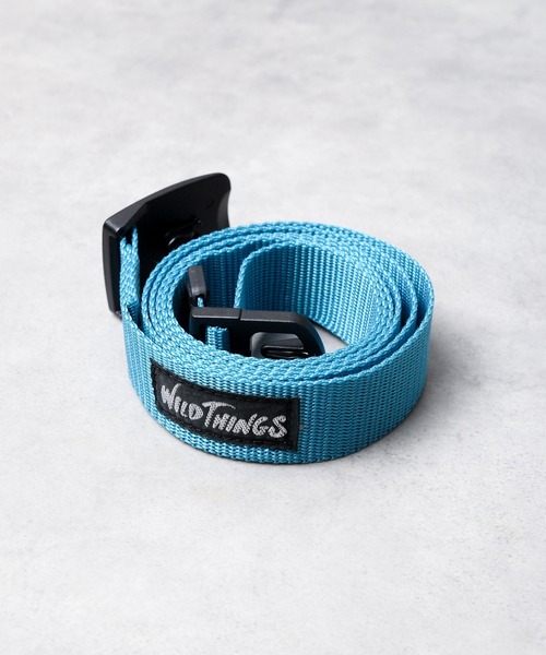 WILD THINGS(ワイルドシングス)の「【WILD THINGS】PP WEBBING BELT(ベルト・レディース・ブラック/パープル/ブルー/グリーン/イエロー/ピンク/ネイビー/オリーブ/グレー/ダークグリーン/サンドベージュ/チャコールグレー/ターコイズブルー・FREE)」の9枚目の写真