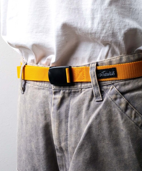 WILD THINGS（ワイルドシングス）の「【WILD THINGS】PP WEBBING BELT（ベルト・レディース・ブラック/パープル/ブルー/グリーン/イエロー/ピンク/ネイビー/オリーブ/グレー/ダークグリーン/サンドベージュ・FREE）」の21枚目の写真