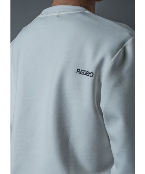 REGIEVO(レジエボ)の「REGIEVOロゴトレーナー(スウェット・メンズ・ブラック/ライトグレー/オフホワイト・M/L/XL/S)」の9枚目の写真