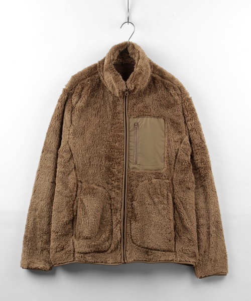 make a ray!（メイク ア レイ！）の「マイクロパイル ボアスタンドジャケット（ブルゾン・メンズ・ブラック/ベージュ/グレー/ライトブラウン・M/L/XL）」の9枚目の写真