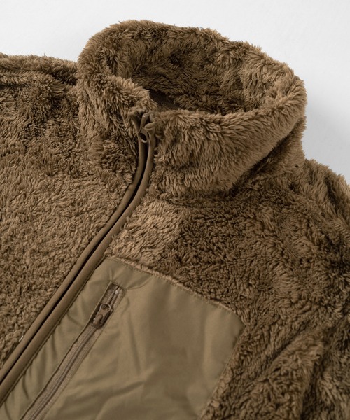 make a ray!（メイク ア レイ！）の「マイクロパイル ボアスタンドジャケット（ブルゾン・メンズ・ブラック/ベージュ/グレー/ライトブラウン・M/L/XL）」の16枚目の写真