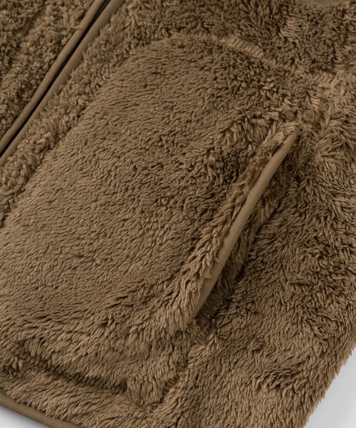 make a ray!（メイク ア レイ！）の「マイクロパイル ボアスタンドジャケット（ブルゾン・メンズ・ブラック/ベージュ/グレー/ライトブラウン・M/L/XL）」の18枚目の写真