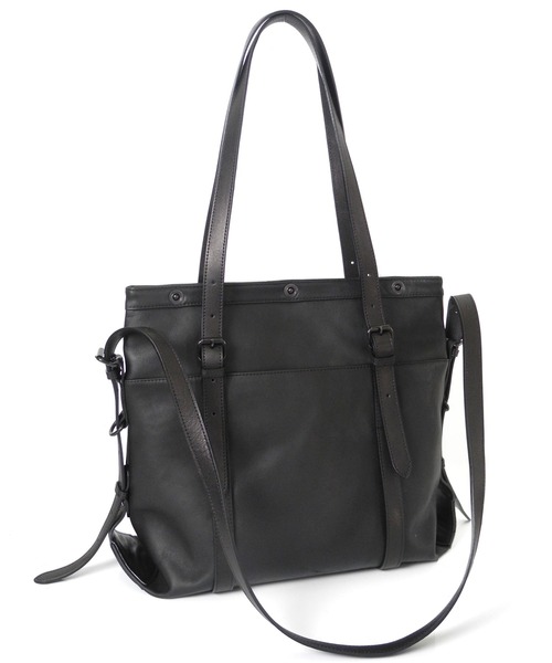 希少✨パトリックステファン トートバッグ アトリエ 2way ブラック PATRICK STEPHAN トートバッグ パトリックステファン / Leather