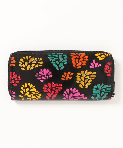 チャイハネ（チャイハネ）の「【チャイハネ】インド伝統山羊革細工 サンティニウォレット 長財布（財布・レディース・ブラック/ブルー/ブラウン/グリーン/ネイビー/オレンジ/レッド/イエロー/ブラウン系その他/イエロー系その他/パープル/ブラック系その他/グリーン系その他/ピンク・FREE）」の15枚目の写真