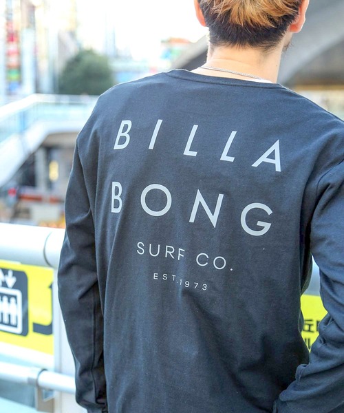 セール Billabong メンズ Clean Logo ロンｔ 21年春夏モデル ビラボン 長袖 ロンt 袖プリント バックプリント Tシャツ カットソー Billabong ビラボン のファッション通販 Zozotown