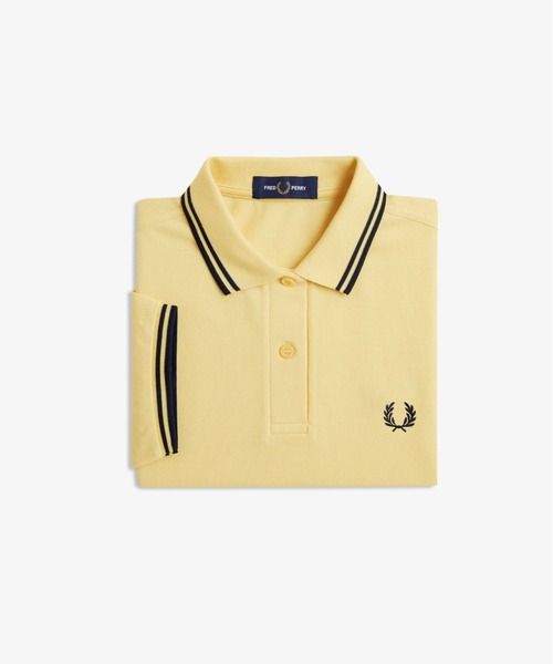 大人気　G3600 フレッドペリー　ポロシャツ　半袖　M マスタード The Fred Perry Shirt - G3600／フレッドペリーポロシャツ