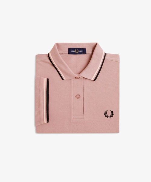 フレッドペリー THE FRED PERRY SHIRT - G3600 ピンク The Fred Perry Shirt - G3600／フレッドペリーポロシャツ