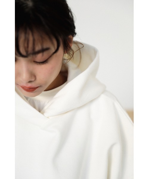 BLACK BY MOUSSY（ブラックバイマウジー）の「sleeve less parka（スリーブレスパーカー）（パーカー・レディース・チャコールグレー/ホワイト/ベージュ・FREE）」の12枚目の写真