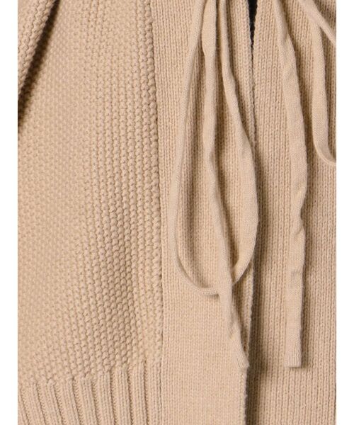 LAGUNAMOON(ラグナムーン)の「タック編みニットカーディガン(カーディガン/ボレロ・レディース・チャコールグレー/ベージュ/アイボリー・FREE)」の22枚目の写真