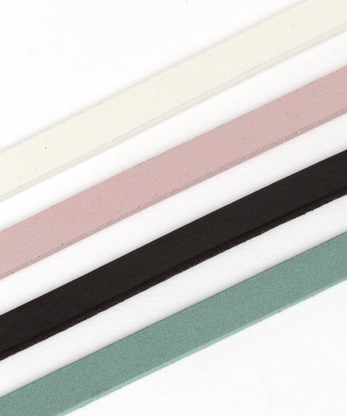 niko and...（ニコアンド）の「オリジナルレザー細ベルト（ベルト・レディース・グリーン/ブラウン/ブラック/ホワイト/ピンク/セージグリーン/ベビーピンク/ナチュラル/その他1/イエロー/サックスブルー・0）」の15枚目の写真