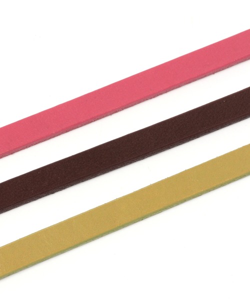 niko and...（ニコアンド）の「オリジナルレザー細ベルト（ベルト・レディース・グリーン/ブラウン/ブラック/ホワイト/ピンク/セージグリーン/ベビーピンク/ナチュラル/その他1/イエロー/サックスブルー・0）」の19枚目の写真