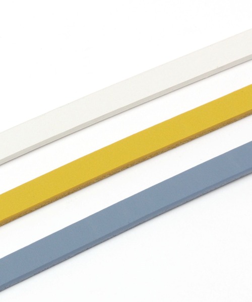 niko and...（ニコアンド）の「オリジナルレザー細ベルト（ベルト・レディース・グリーン/ブラウン/ブラック/ホワイト/ピンク/セージグリーン/ベビーピンク/ナチュラル/その他1/イエロー/サックスブルー・0）」の18枚目の写真