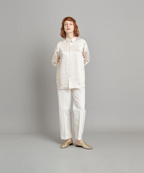 スティーブンアラン　ホワイト 長袖 シャツ フレアシルエット 楽天市場】STEVEN ALAN シャツ（メンズファッション）の通販