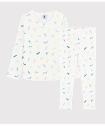 PETIT BATEAU（プチバトー）の「プリント長袖パジャマ（ルームウェア/パジャマ・キッズ）」