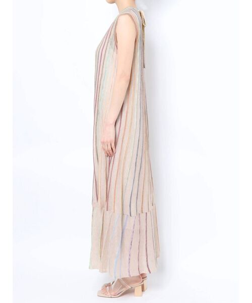 LAGUNAMOON(ラグナムーン)の「シアーレインボーニットワンピース(ワンピース・レディース・ブラウン/ベージュ/パープル・SMALL/MEDIUM)」の20枚目の写真