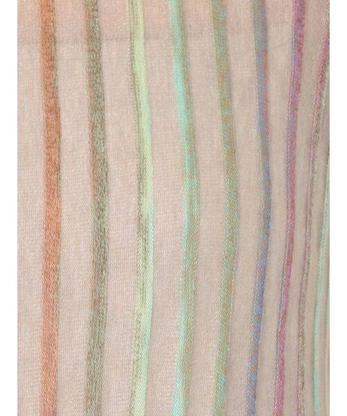 LAGUNAMOON(ラグナムーン)の「シアーレインボーニットワンピース(ワンピース・レディース・ブラウン/ベージュ/パープル・SMALL/MEDIUM)」の7枚目の写真