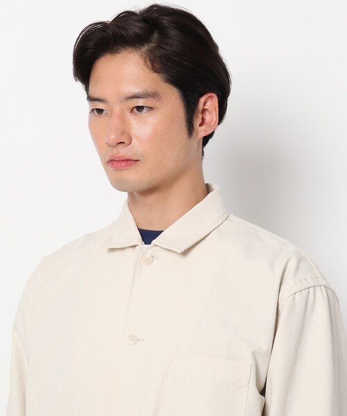 THE SHOP TK （ザ ショップ ティーケー ）の「◆エコリッチカバーオール（ミリタリージャケット・メンズ・アイボリー/ブラック・02/03/04）」の12枚目の写真