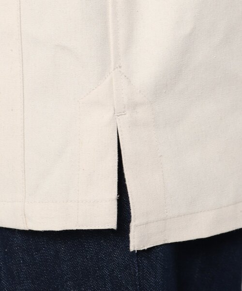 THE SHOP TK （ザ ショップ ティーケー ）の「◆エコリッチカバーオール（ミリタリージャケット・メンズ・アイボリー/ブラック・02/03/04）」の15枚目の写真