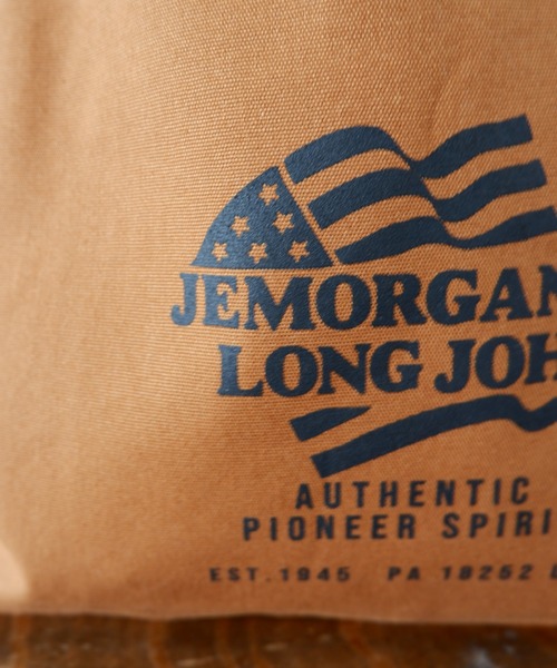 JEMORGAN（ジェーイーモーガン）の「JE MORGAN/JEモーガン　CANVAS TOTE BAG キャンバストート（トートバッグ・メンズ・ブラック/カモフラージュ/キナリ/ブラウン系・FREE）」の14枚目の写真