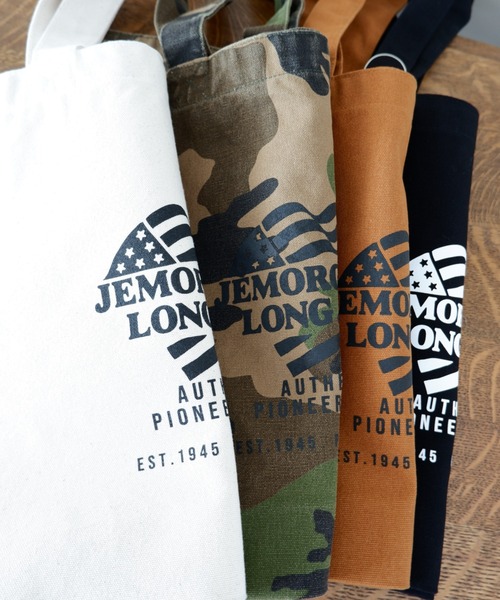 JEMORGAN（ジェーイーモーガン）の「JE MORGAN/JEモーガン　CANVAS TOTE BAG キャンバストート（トートバッグ・メンズ・ブラック/カモフラージュ/キナリ/ブラウン系・FREE）」の10枚目の写真