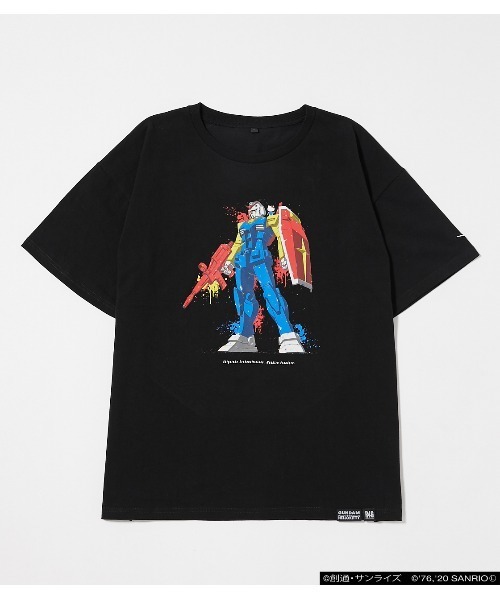 ガンダム ハローキティ Kittyのdiyペイントガンダムt Tシャツ カットソー R4g アールフォージー のファッション通販 Zozotown