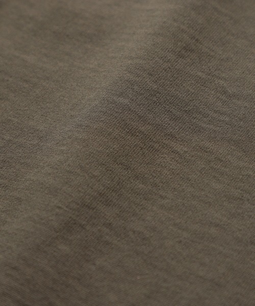 BEAMS（ビームス）の「BEAMS / サイドポケット ビッグTシャツ（Tシャツ/カットソー・メンズ・ホワイト/オリーブ・LARGE/MEDIUM/SMALL/X-LARGE）」の6枚目の写真