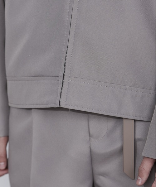 Loose/ルース（ルース）の「2way スリーブ ワイドジップブルゾン（ブルゾン・メンズ・ブラック/グレー系その他/グレイッシュベージュ・S/M/L）」の11枚目の写真