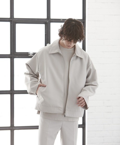 2way スリーブ ワイドジップブルゾン（ブルゾン）｜Loose/ルース
