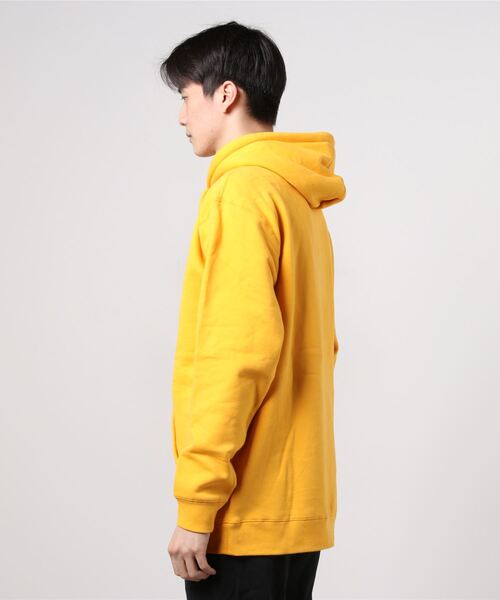 POLeR OUTDOOR STUFF（ポーラーアウトドアスタッフ）の「POLeR OUTDOOR STUFF/ポーラーアウトドアスタッフ　SCHOOLHOUSE HOODIE スクールハウスフーディー（パーカー・メンズ・ブルー/ゴールド・MEDIUM/LARGE）」の3枚目の写真