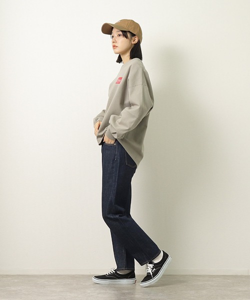 Manhattan Portage(マンハッタンポーテージ)の「【 Manhattan Portage / マンハッタンポーテージ 】 Sweat Crew Neck スウェット トレーナー スエット 21FWMPL068 NSB(スウェット・レディース・カーキ/ラベンダー/ネイビー・FREE)」の14枚目の写真