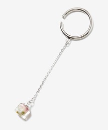 rehacer | rehacer : Mini Cube Rose Ear Cuff Made in Japan / ミニキューブ ローズ イヤーカフ メイドインジャパン(イヤーカフ)