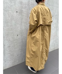売約済み☆専用 ビアズリー 後ろレースアップ ナイロンコート トレンチ