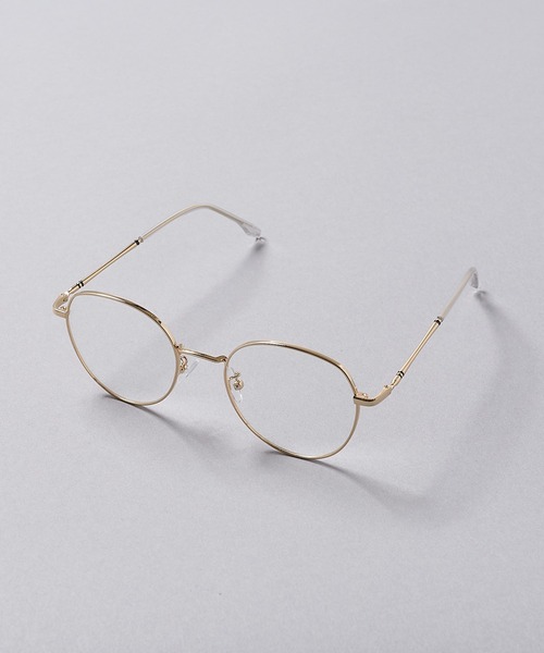 CIAOPANIC（チャオパニック）の「メタルフレームラウンドグラス（メガネ・メンズ・ゴールド/シルバー・ONE SIZE）」の2枚目の写真