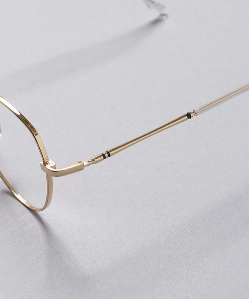 CIAOPANIC（チャオパニック）の「メタルフレームラウンドグラス（メガネ・メンズ・ゴールド/シルバー・ONE SIZE）」の6枚目の写真