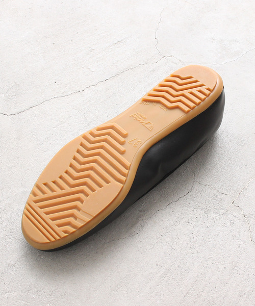 Dot＆Stripes CHILD WOMAN（ドットアンドストライプス　チャイルドウーマン）の「ANNIEL 革 クロスバレエシューズ（バレエシューズ・レディース・ブラック・37/36/35/40/38/39）」の4枚目の写真